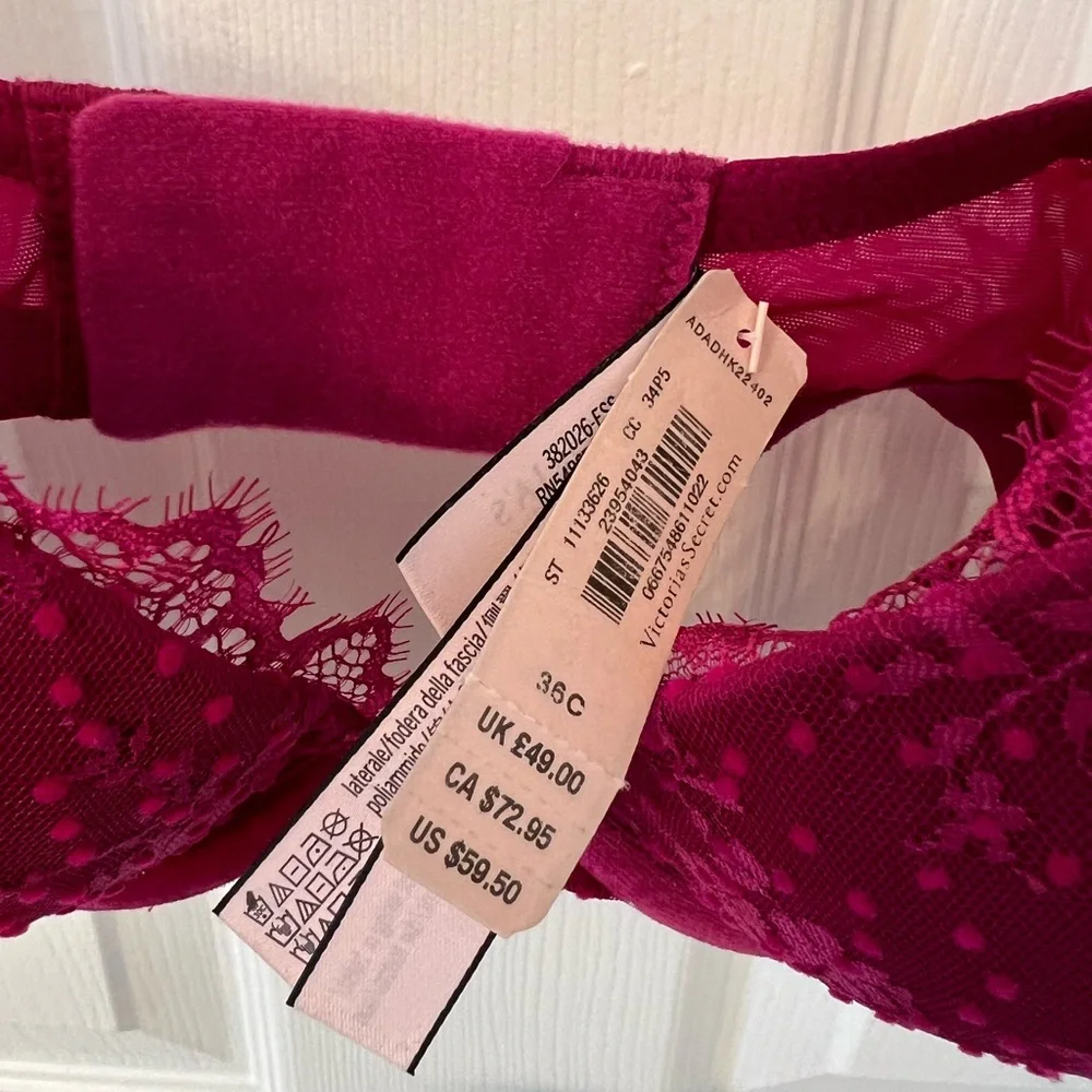 Victoria Secret Magenta, NWT - Picture 6 of 6